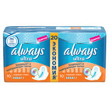 ПРОКЛАДКИ ЖЕНСКИЕ ГИГИЕНИЧЕСКИЕ ALWAYS ULTRA SENSITIVE / PROKLADKI ZHENSKIE GIGIENICHESKIE ALWAYS ULTRA SENSITIVE