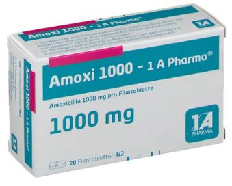 АМОКСИ 1000 (Амоксициллин) / AMOXI 1000 (Amoxicillin)