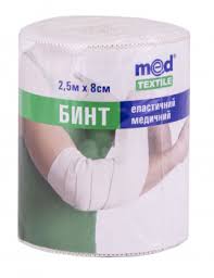 Бинт эластичный медицинский MEDTEXTILE средней растяжимости / Bandage