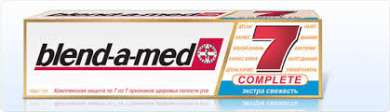 ЗУБНАЯ ПАСТА BLEND-a-MED COMPLETE+WHITE / ZUBNAYA PASTA BLEND-a-MED COMPLETE+WHITE