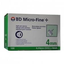 ИГЛЫ ДЛЯ ШПРИЦ-РУЧКИ BD MICRO-FINE PLUS / IGLI DLYA SHPRITS-RUCHKI BD MICRO-FINE PLUS