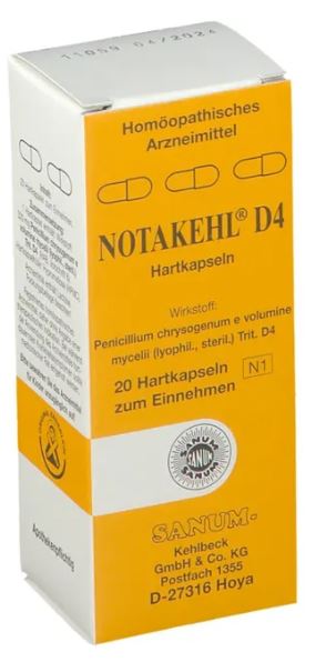 НОТАКЕЛЬ Д4 капсулы / NOTAKEHL D4 Kapseln