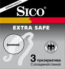 ПРЕЗЕРВАТИВЫ SICO EXTRA SAFE С УТОЛЩЕННОЙ СТЕНКОЙ / PREZERVATIVI SICO EXTRA SAFE S UTOLSHCHENNOY STENKOY