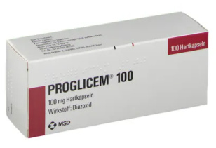 ПРОГЛИCЕМ, ПРОГЛИКЕМ, ПРОГЛИЦЕМ (Диазоксид) / PROGLICEM (Diazoxide)