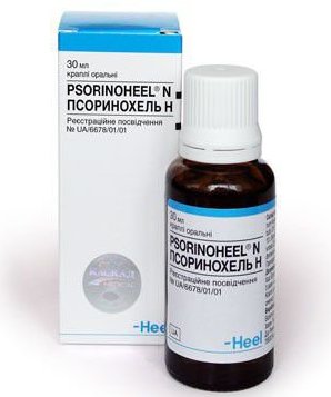 ПСОРИНОХЕЛЬ Н капли / PSORINOHEEL N drops
