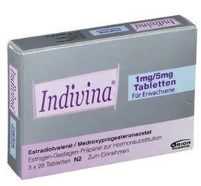 ИНДИВИНА (медроксипрогестерон+эстроген) / INDIVINA (medroxyprogesterone+estradiol)