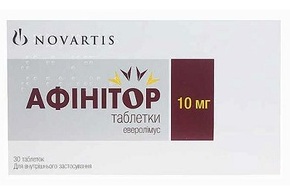 АФИНИТОР (Эверолимус) / AFINITOR (Everolimus)
