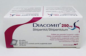 ДИАКОМИТ (Стирипентол) / DIACOMIT (Stiripentol)