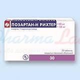 ЛОЗАРТАН-РИХТЕР (лозартан) / LOSARTAN-RICHTER (losartan)