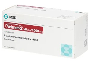ВЕЛЬМЕТИЯ, ВЕЛЬМЕЦИЯ (Метформин и ситаглиптин) / VELMETIA (Metformin and sitagliptin)