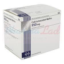 КАЛЬЦИУМ-НЕФРО, КАЛЬЦИМАЦЕТАТ НЕФРО (кальциум ацетат) / CALCIUM-NEFRO, CALCIUMACETAT-NEFRO (calcium acetate)