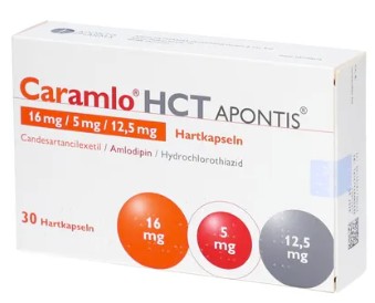 КАРАМЛО HCT (Кандесартан, Амлодипин, Гидрохлоротиазид) / CARAMLO HCT (Candesartan, Amlodipine, Hydrochlorothiazide)