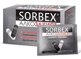 СОРБЕКС АлкоЗащита (Уголь медицинский активированный) / SORBEX AlcoProtect