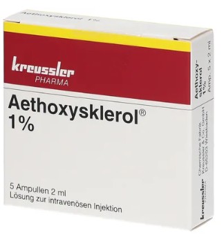 ЭТОКСИСКЛЕРОЛ (лауромакрогол 400) / AETHOXYSKLEROL (lauromacrogol 400)