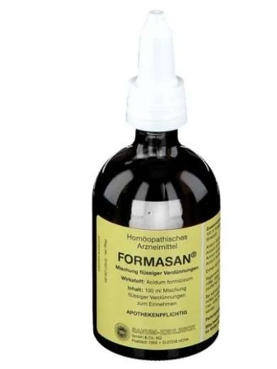 ФОРМАСАН капли (Муравьиная кислота Д6) / FORMASAN drops (Formic acid D6)