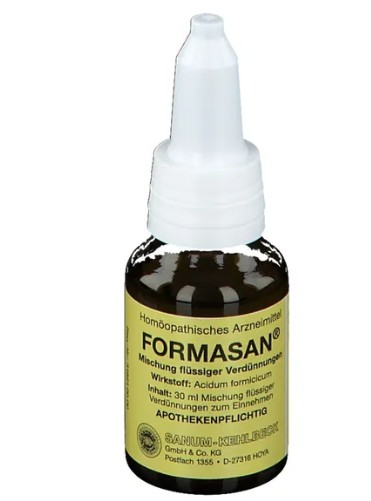 ФОРМАСАН капли (Муравьиная кислота Д6) / FORMASAN drops (Formic acid D6)