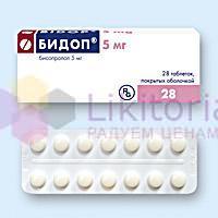 БИДОП (бисопролол) / BIDOP (bisoprolol)