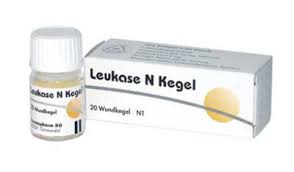 ЛЕЙКАЗА, ЛЕЙКЕЙС Н колбочки (Фрамицетин) / LEUKASE N cone (Framycetin sulfate)