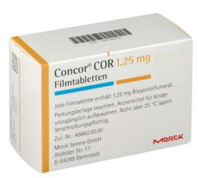 КОНКОР КОР (Бизопролол) / CONCOR COR (bisoprolol fumarate)