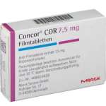 КОНКОР кор / CONCOR cor табл. п/о 7.5 мг / 100 шт.