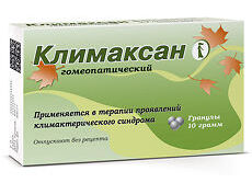 КЛИМАКСАН гранулы / CLIMAXAN homeopatic