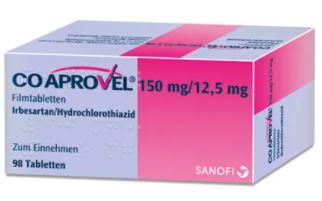 КОАПРОВЕЛЬ (Ирбезартан) / COAPROVEL (hydrochlorothiazide + irbesartan)