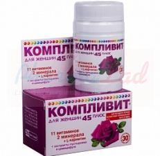 КОМПЛИВИТ ДЛЯ ЖЕНЩИН 45 ПЛЮС  / COMPLIVIT FOR WOMEN 45 PLUS