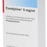КОНДИЛИН (подофиллотоксин) / CONDYLINE (podophyllotoxin)