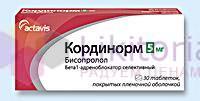 КОРДИНОРМ (бисопролол) / CORDINORM (bisoprolol)