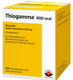 ТИОГАММА (Кислота тиоктовая) / THIOGAMMA (Lipoic acid)