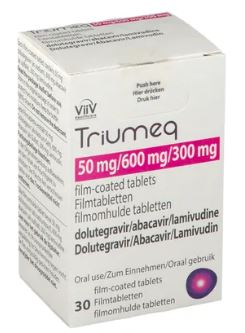 ТРИУМЕК (Абакавир, Долутегравир, Ламивудин) / TRIUMEQ (Abacavir, dolutegravir, lamivudine)