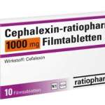 ЦЕФАЛЕКСИН / CEPHALEXIN табл. покр. п/о 1000 мг №10
