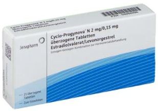 ЦИКЛО-ПРОГИНОВА (Левоноргестрел и эстроген) / CYCLO-PROGYNOVA (estradiol valerate+levonorgestrel)