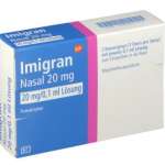 ИМИГРАН / IMIGRAN назальный спрей 20 мг/0.1 мл. фл.№2