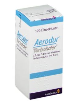 АЕРОДУР, БРИКАНИЛ Турбохалер (Тербуталин) / AERODUR, BRICANYL Turbohaler (Terbutaline)
