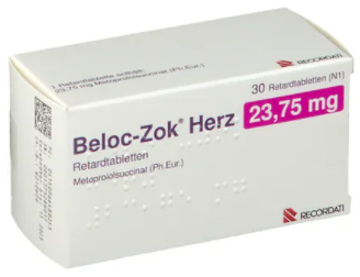 БЕЛОК-ЗОК Сердце (Метопролол) / BELOC-ZOK Herz (metoprolol succinate)