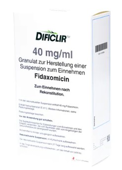 ДИФИКЛИР гранулят (фидаксомицин) / DIFICLIR, DIFICID (fidaxomicin)