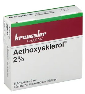 ЭТОКСИСКЛЕРОЛ (Полидоканол) / AETHOXYSKLEROL (Polidocanol)