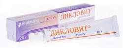 ДИКЛОВИТ для наружного применения  / DICLOVIT