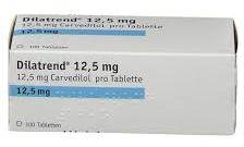 ДИЛАТРЕНД (карведилол) / DILATREND (karvedilol)