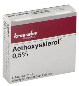 ЭТОКСИСКЛЕРОЛ (Полидоканол) / AETHOXYSKLEROL (Polidocanol)