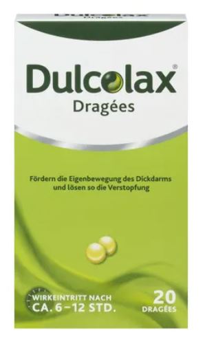 ДУЛЬКОЛАКС таблетки (бисакодил) / DULCOLAX (bisacodyl)