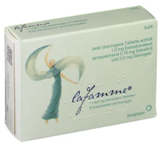 ЛАФАММ, ЛАФАММЕ (Диеногест и Эстрадиол) / LAFAMME (Dienogest and Estradiol)