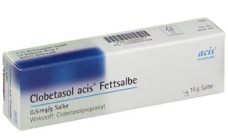 КЛОБЕТАЗОЛ жирная мазь (Клобетазола пропионат) / Clobetasol acis fettsalbe (Clobetasol propionate)