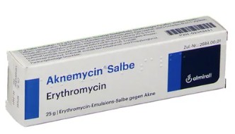 АКНЕМИЦИН мазь (Эритромицин) / AKNEMYCIN Salbe (Erythromycin)
