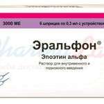 Эральфон   раствор+шприц 3000МЕ/0,3мл 6шт