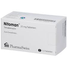 НИТОМАН (тетрабеназин) / NITOMAN (tetrabenazine)