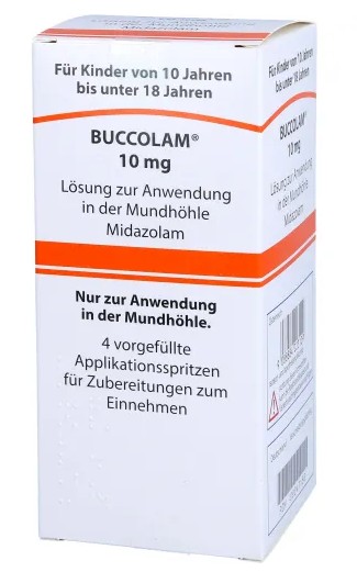 БУККОЛАМ (мидазолам) / BUCCOLAM (midazolam) 10