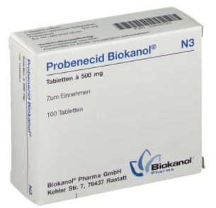 ПРОБЕНЕЦИД Биоканол / PROBENECID Biokanol
