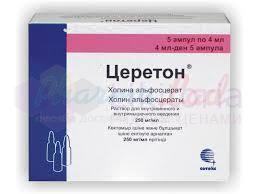 ЦЕРЕТОН капсулы (холина альфосцерат) / CERETON (choline alfoscerate)